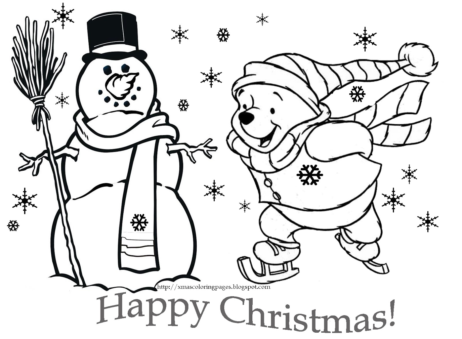 1600x1174 Luxury Winnie The Pooh Coloring Pages Christmas Fun
