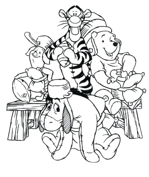 600x713 Winnie The Pooh And Friends Coloring Pages 1 Colouring Pages