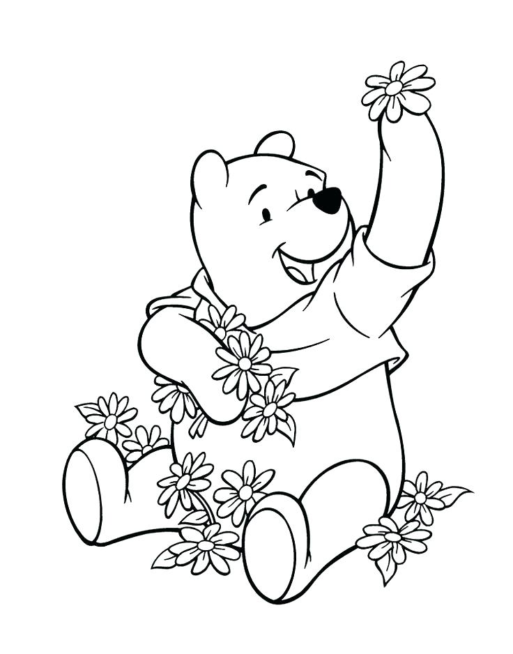 736x938 Baby Winnie The Pooh And Tigger Coloring Pages Coloring Page