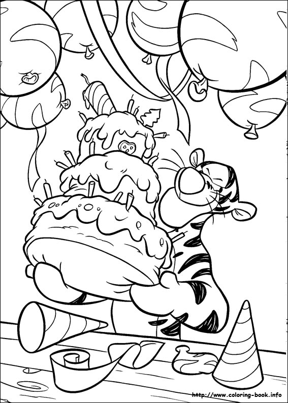 567x794 Coloring Pictures Of Winnie The Pooh Winnie The Pooh Coloring