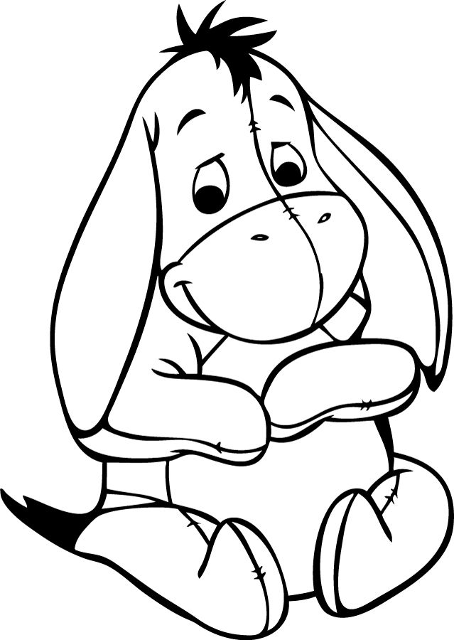 639x900 Disney Baby Pooh Printable Coloring Pages Page 2 Disney Colors