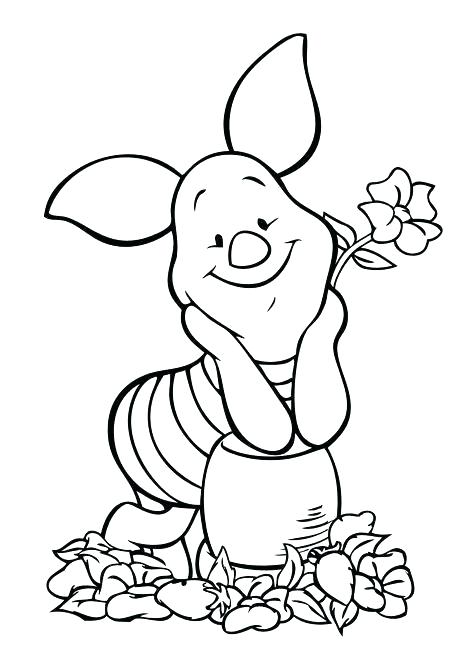 474x664 Baby Winnie The Pooh Characters Coloring Pages The Pooh Coloring
