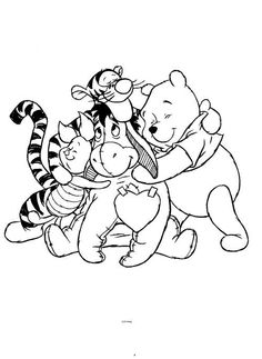 236x323 Baby Pooh Bear And Friends Coloring Pages