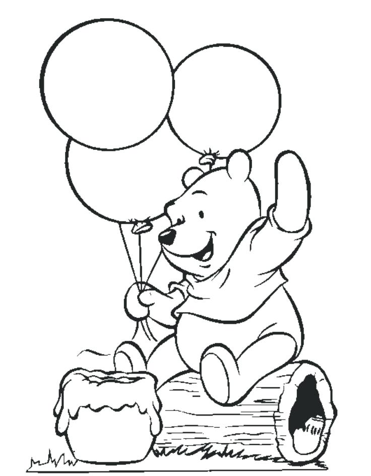 736x944 Free Winnie The Pooh Coloring Pages Free The Pooh Coloring Pages