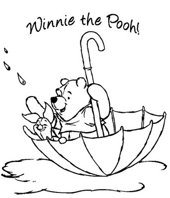 344x400 Winnie The Pooh Christmas Coloring Pages Wallpapers9