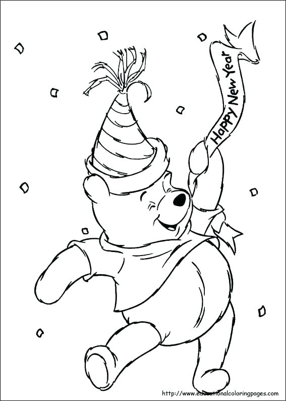 567x794 Coloring Pages Of Winnie The Pooh Pooh Coloring Pages Free