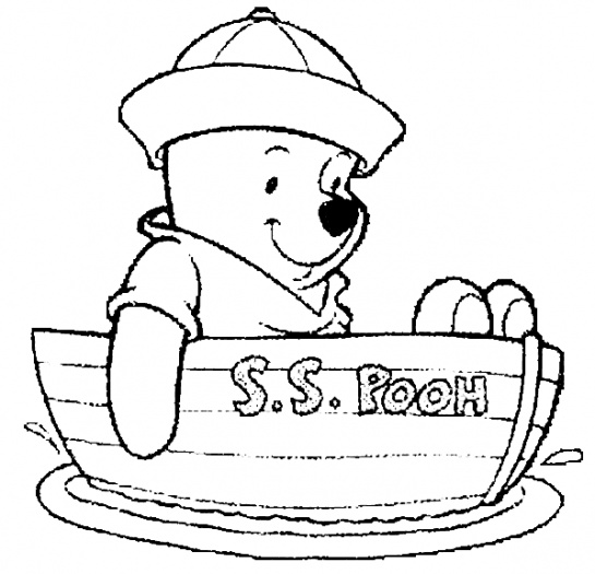 545x525 Baby Winnie The Pooh Coloring Pages