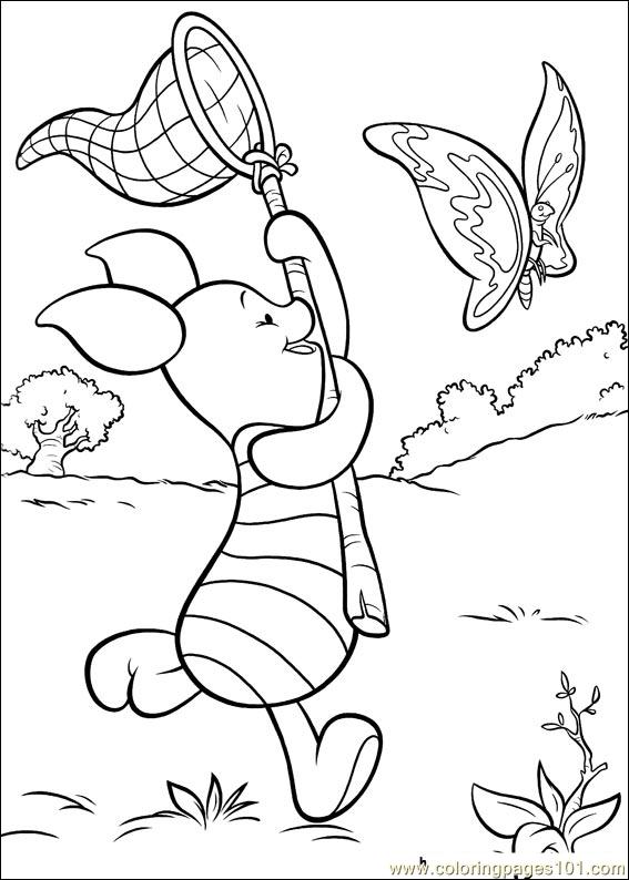 567x794 Winnie The Pooh 80 Coloring Page