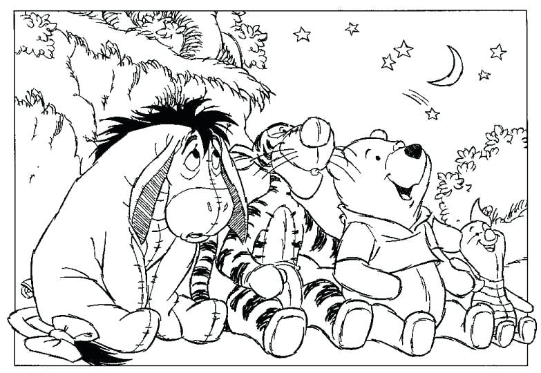 783x540 Winnie The Pooh Coloring Pages Pooh Coloring Book The Pooh Color