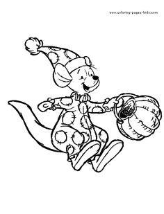 236x309 Winnie The Pooh Halloween Tigger Coloring Page