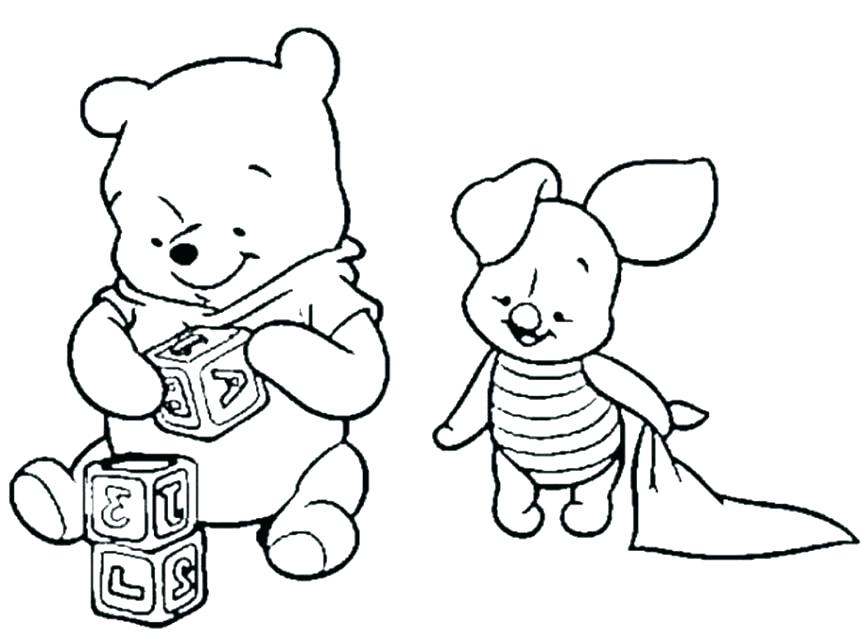 863x639 Piglet Coloring Pages Piglet Coloring Pages And Piglet Coloring
