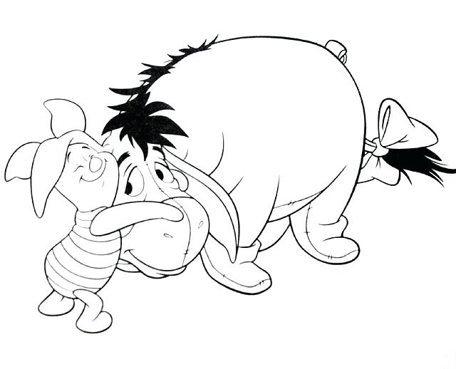 640x518 Piglet Coloring Pages Piglet Coloring Pages Piglet Coloring Page