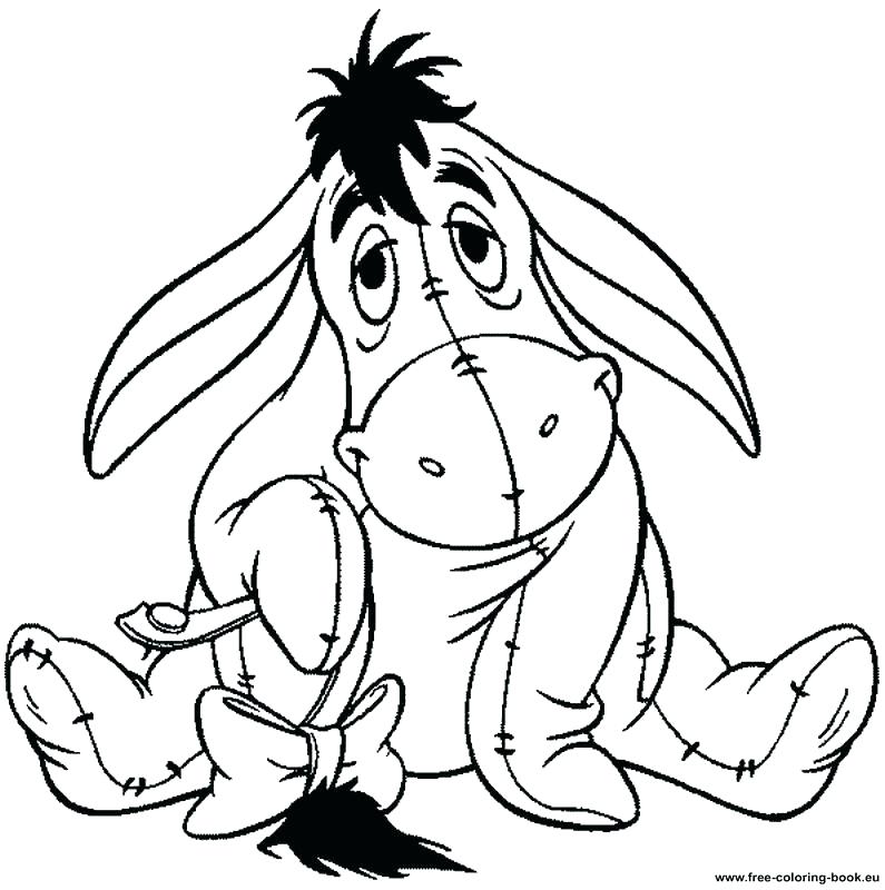 795x800 Pooh Bear Coloring Pages Pooh Bear Coloring Page Baby Pooh Bear