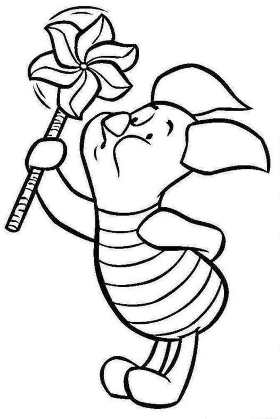 900x1344 Cool Ba Piglet Coloring Pages Winnie The Pooh And Piglet Coloring