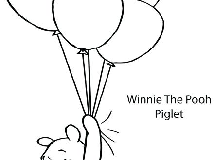 440x330 Coloring Pages Online The Pooh And Piglet Winnie Christmas Page