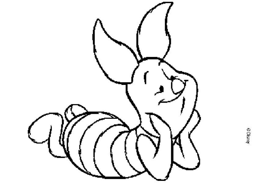 850x601 Disney Winnie The Pooh And Piglet Coloring Pages