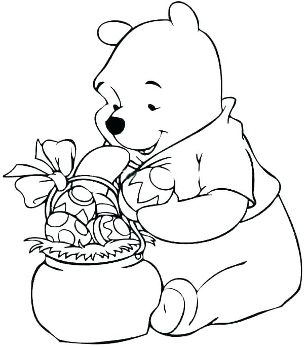 600x684 Winnie The Pooh Coloring Book The Pooh Printable Coloring Pages