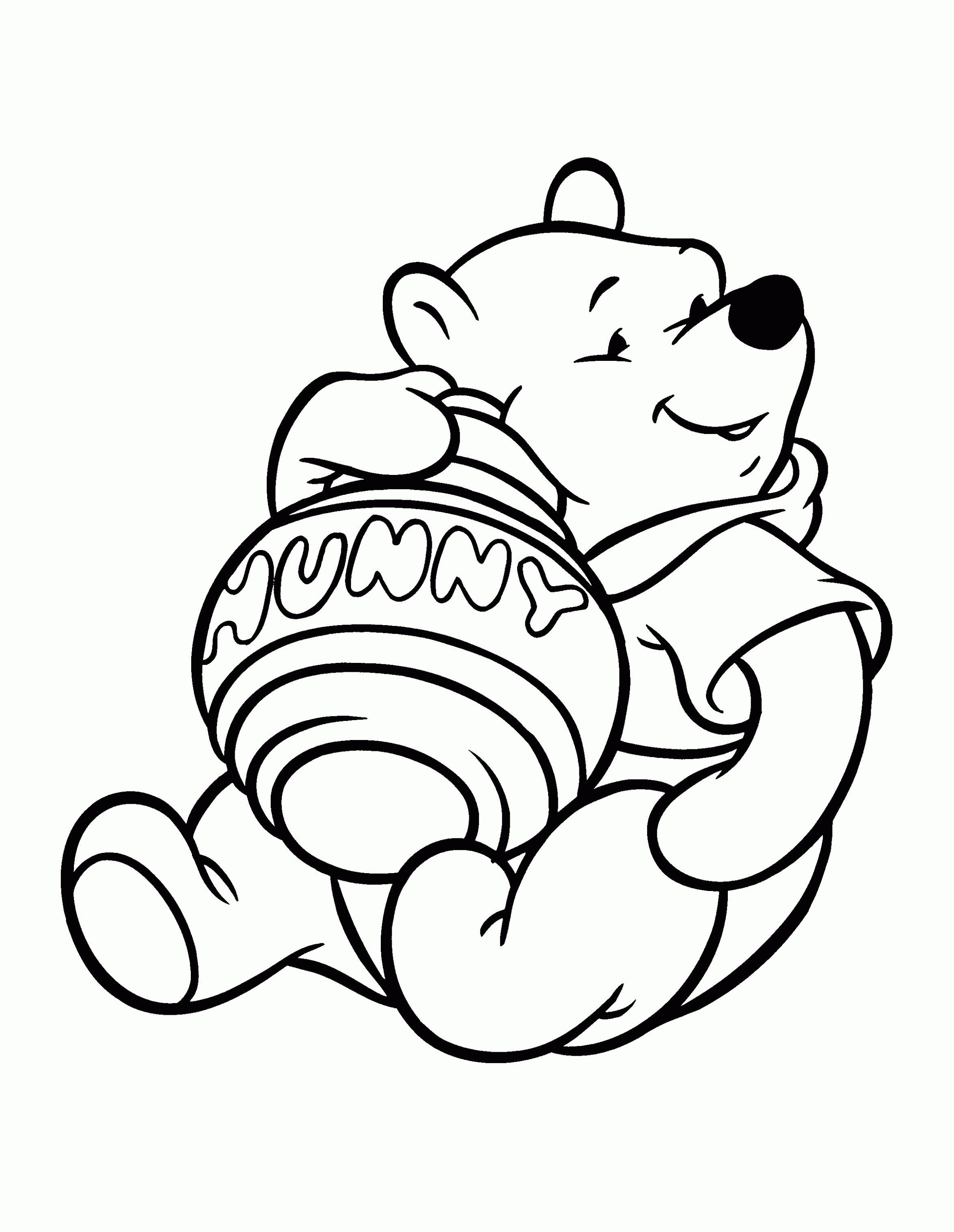 2350x3035 Winnie The Pooh Printable Coloring Pages Winy The Poo Coloring