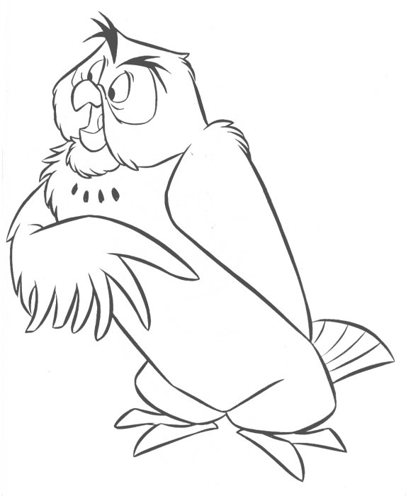 573x700 Yoarra's Pooh Coloring Pages