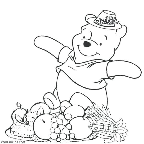 600x600 And Winnie The Pooh Coloring Sheets Free