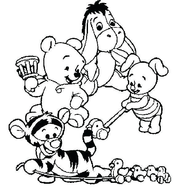 582x627 Coloring Pages Of Winnie The Pooh Coloring Pages Of The Pooh As