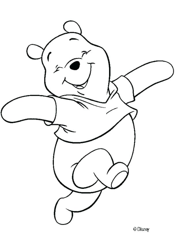 607x850 Coloring Pages Of Winnie The Pooh Thanksgiving Coloring Pages