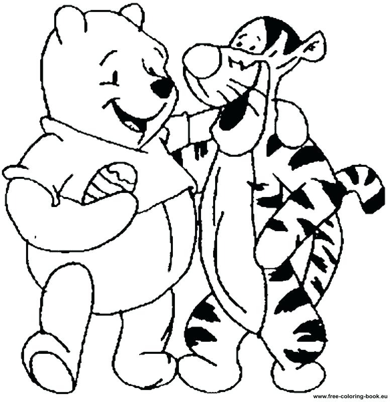 776x800 Coloring Pages Of Winnie The Pooh Coloring Pages The Pooh Page 6