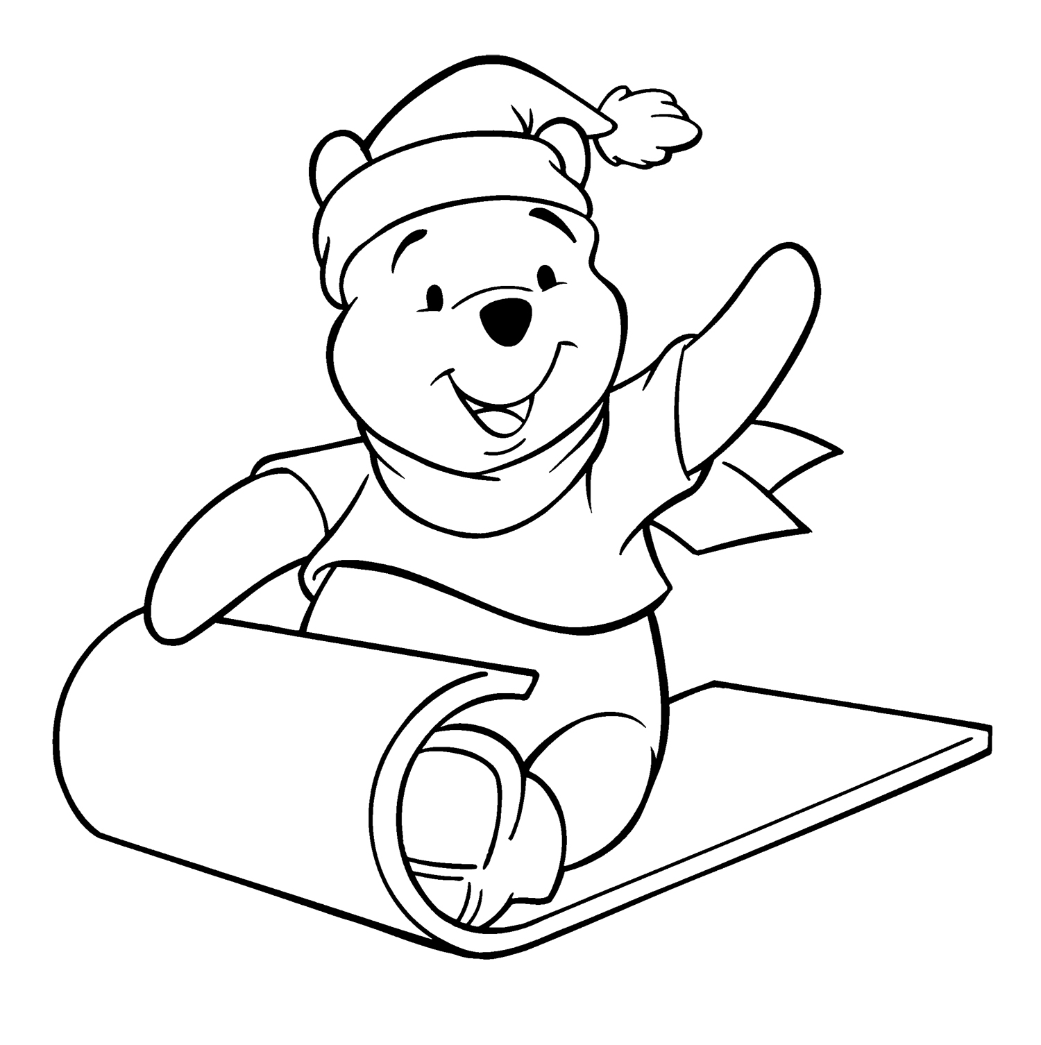 1500x1506 Sleepwalking Winnie The Pooh Coloring Pages