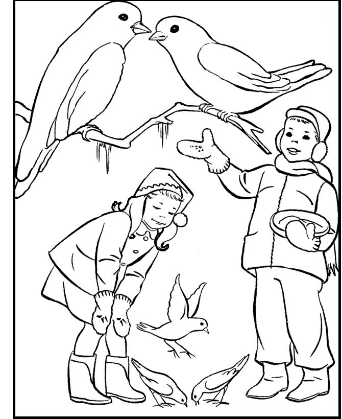 670x820 58 Best Winter Images On Coloring Pictures For Kids