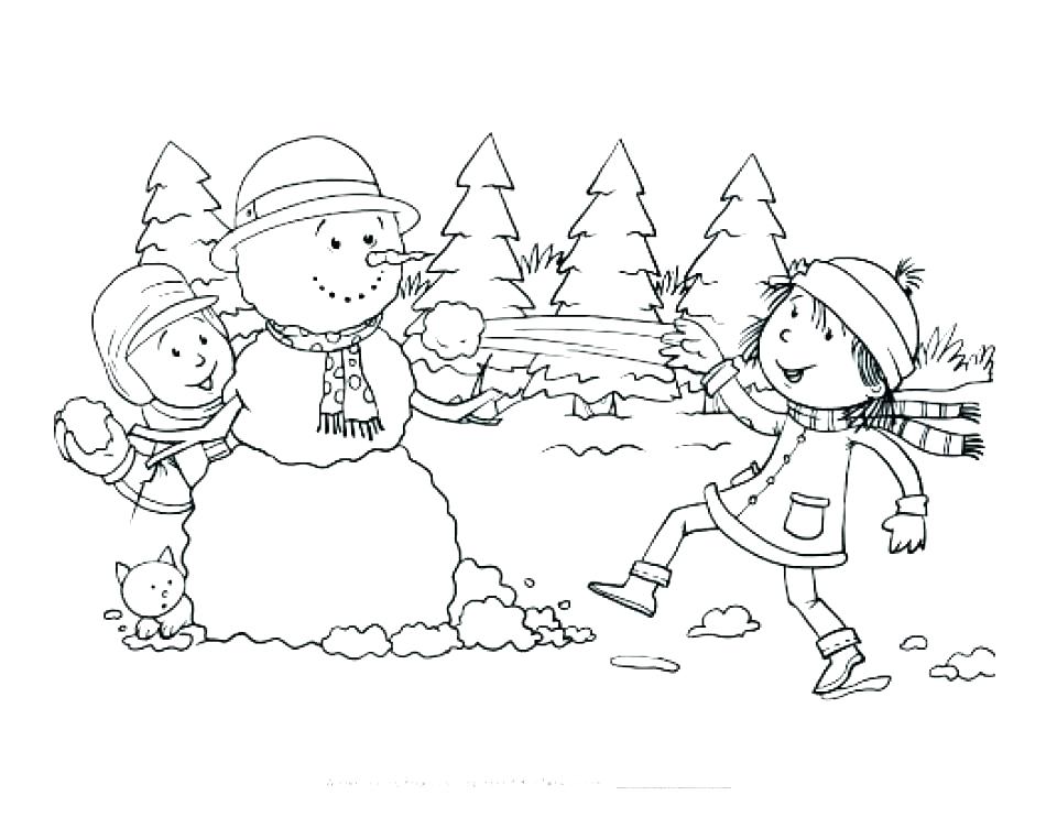 960x742 Coloring Pages For Winter Winter Coloring Pages Coloring Pages