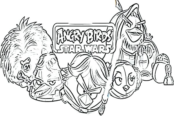600x400 Angry Birds Coloring Pages Learning Colors Coloring Books