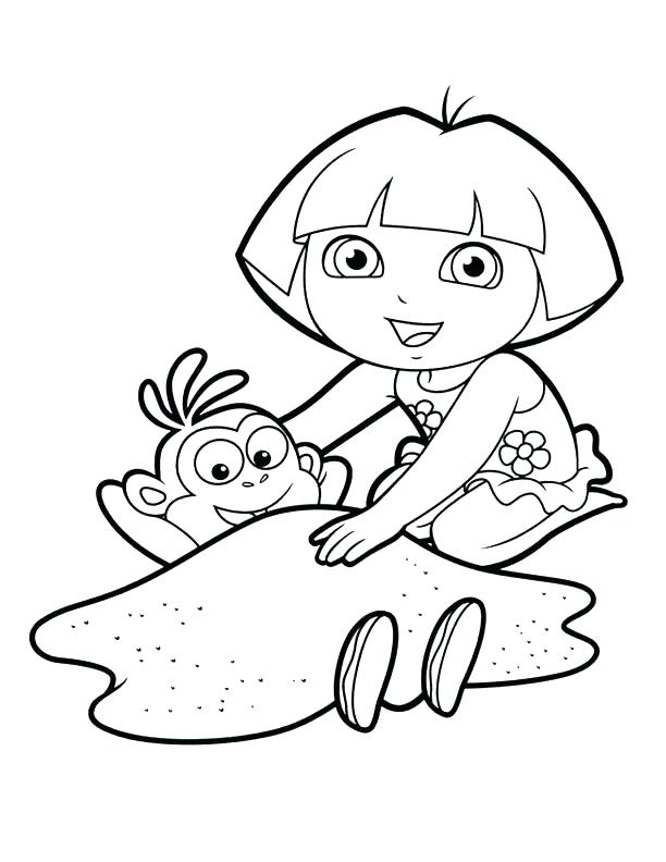 612x792 Boot Coloring Page Impair.co