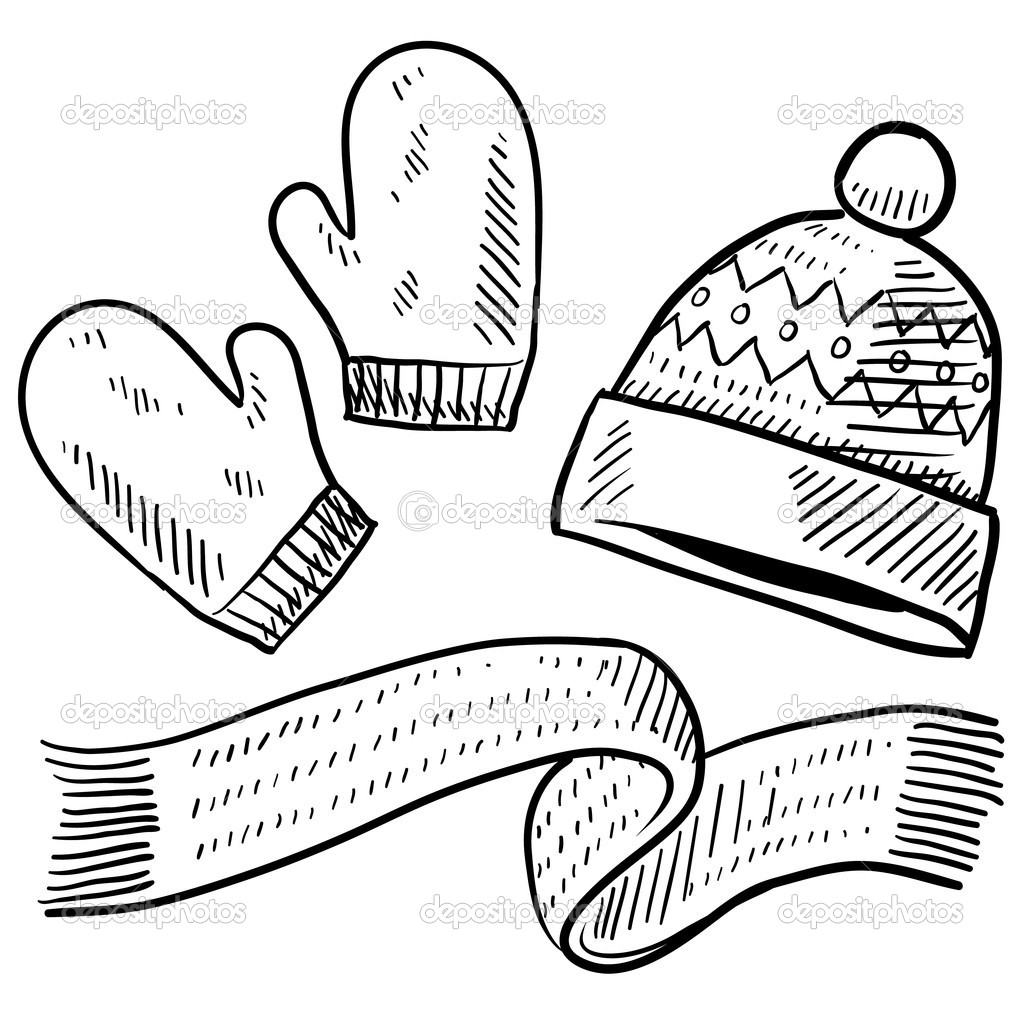 1024x1024 Adult Mitten Coloring Page Free Printable Mitten Coloring Page