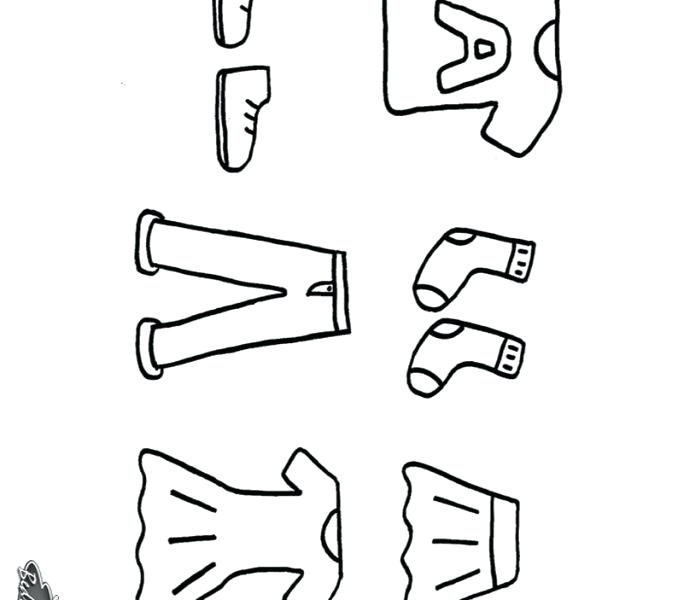 678x600 Shirt Coloring Pages Printable And Page Clothes Cloth Shirt