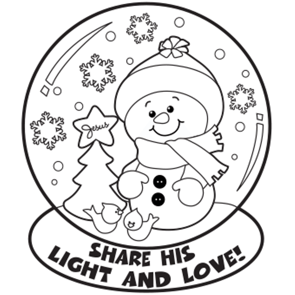 Winter Coloring Pages
