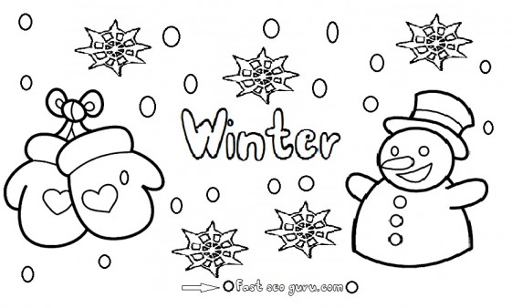 561x338 Coloring Pages Winter Season 2130019