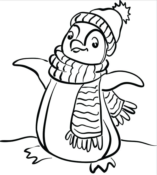 600x668 Extraordinary Design Winter Coloring Pages Printable 3 Kids
