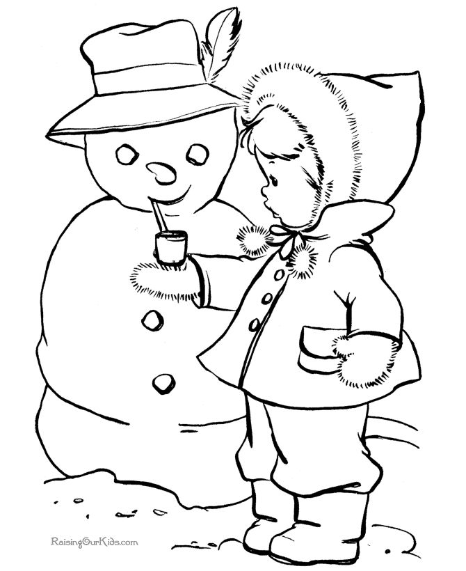 670x820 Winter Coloring Pages Coloring Pages