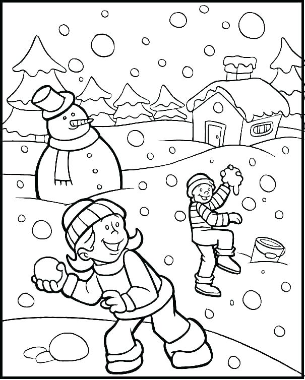 605x754 Winter Wear Coloring Sheets