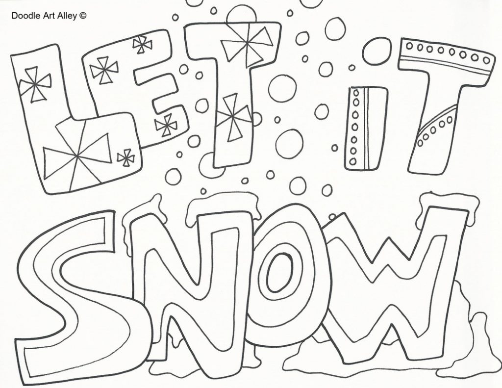 1024x791 Very Cute Happy Holiday Coloring Pages For Preschool And Pre