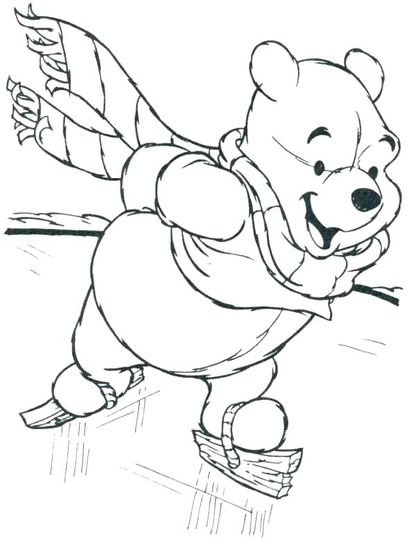 600x776 Free Winter Coloring Pages For Preschoolers