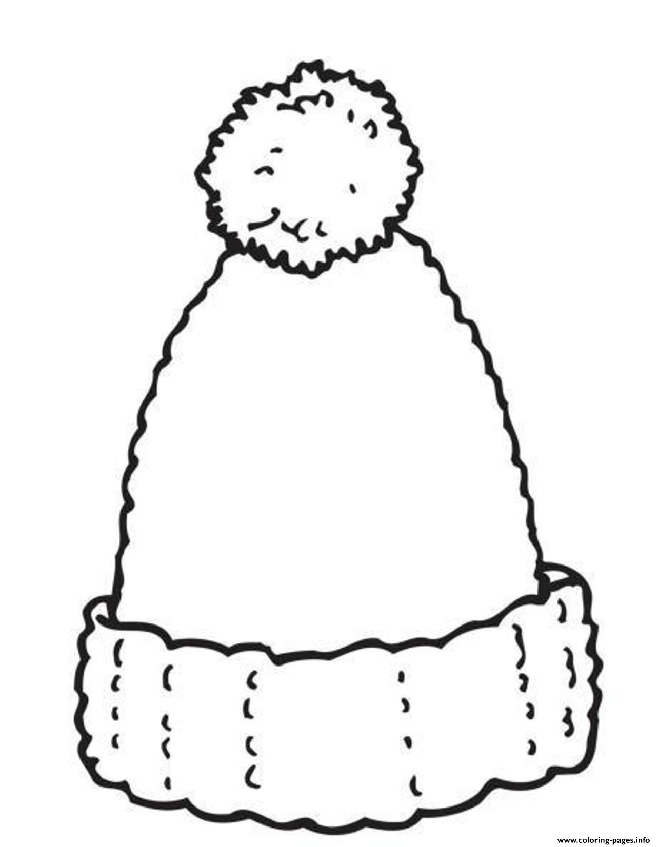 1283x1652 Woolly Hat Winter S4341 Coloring Pages Printable