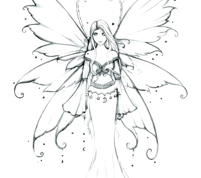 678x600 Fairy Color Pages Fairy Color Pages Coloring Pages Fairy Fairy