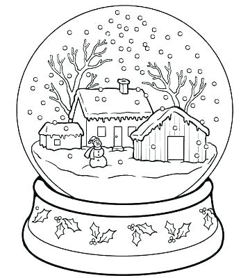 360x400 Winter Coloring Pages Free Winter Color Sheet Winter Fun Coloring