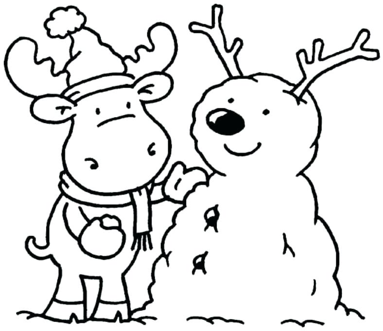 788x681 Winter Fun Colouring Pages Kids Coloring Winter Free Coloring