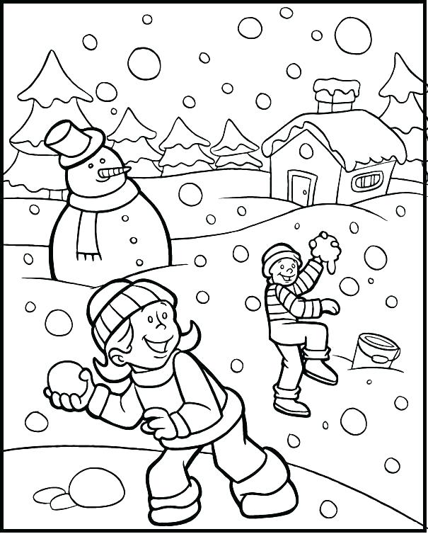 605x754 Winter Holiday Coloring Pages Printable Coloring Pages For Adults