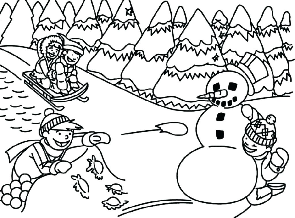 1024x758 Coloring Pages For Winter Holiday Coloring Pages Winter Holiday