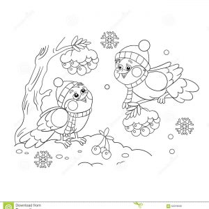 300x300 Coloring Pages Birds In Winter Best Of Winter Birds Coloring Page
