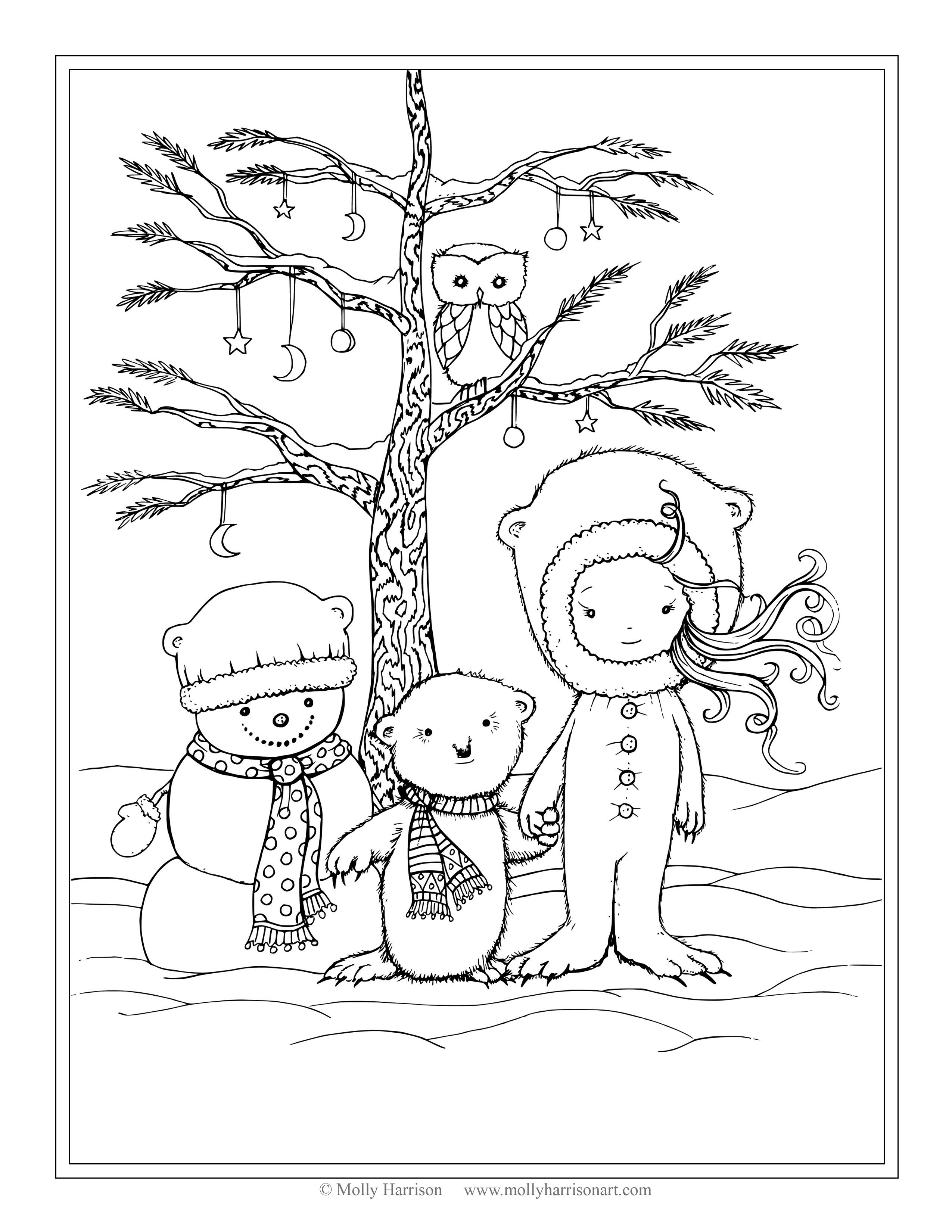 2550x3300 Cool Printable Snowman Faces Free Coloring Pages Download