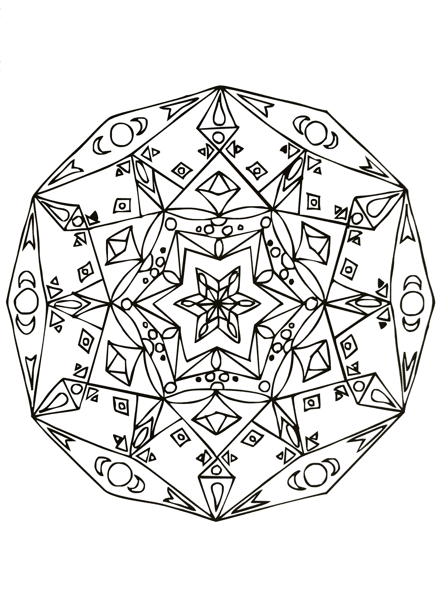 1551x2130 Mandalas To Download For Free 16